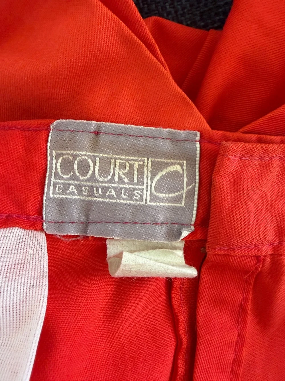 High-Waist Red Women's Shorts